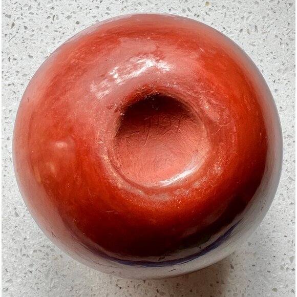 Kathy Gutierrez Handcrafted Red Clay Pottery Vase Tan Santa Clara - Picture 7 of 10